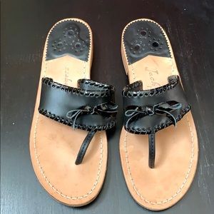 Barely worn black Jack Rogers